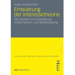Erneuerung der Interessetheorie, Fachbücher von Anke Grotlüschen