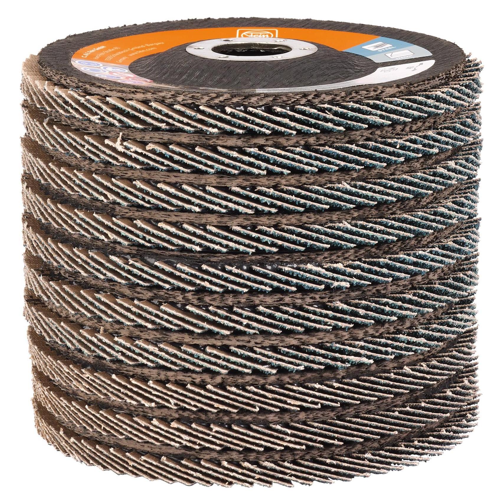 Fein Fächerschleifscheibe Korn 80 125mm (10) (80) (63730024010)