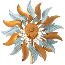 Lemodo Windrad "Fire Flower", 213 cm hoch