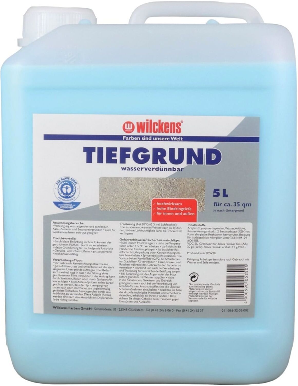 decotric Tiefengrund 2,5 l, LF Hydrosol-Acrylat (352608)