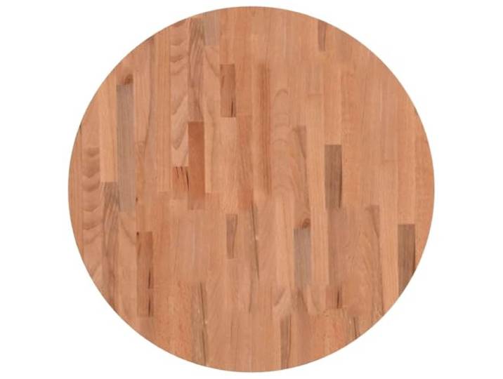 KTHLBRH Runde Tischplatte aus Massivholz Buche 70 x 2,5 cm Lackierte Oberfläche, pflegeleichte Oberfläche, Wohnzimmertisch, vielseitiger Ersatz