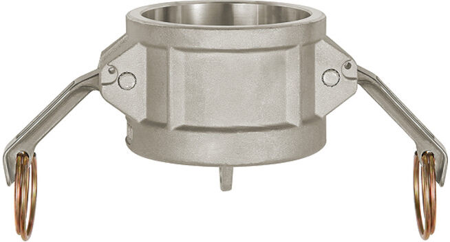 Riegler Kamlok bouchon de fermeture, type DC, alu, BG 4, pour prise Ø 120 (1115.40)