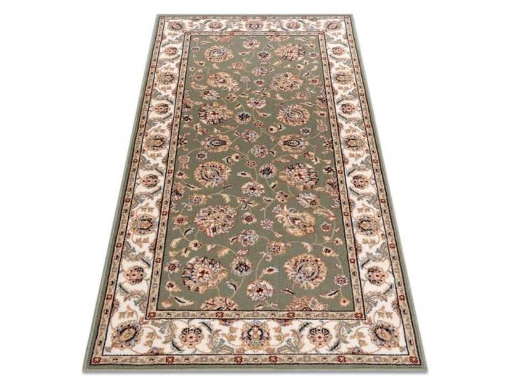 Tapis - RUGSX - NAIN - 80x150 cm - Vert / Beige - Laine Naturelle