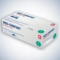 AMPri Med-Comfort Premium Grip Latexhandschuh Größe M