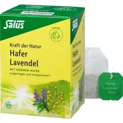 HAFER LAVENDEL Tee Bio Salus Filterbeutel 15 St