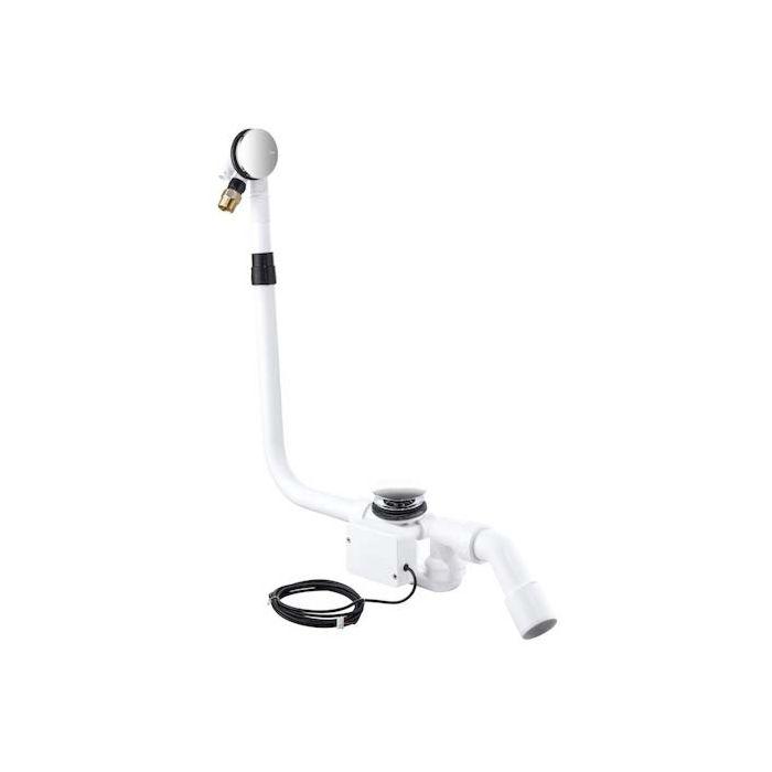 Bette Trio E3 Ab-/Überlaufgarnitur B583-901 chrom, für Wannen mit Ablauf 52 mm, elektronisch, mit Befüllung