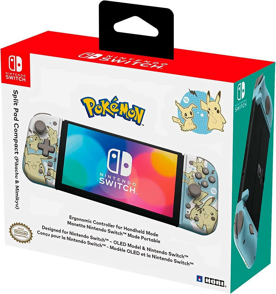 Hori Split Pad Compact Gamecontroller Pikachu & Mimigma