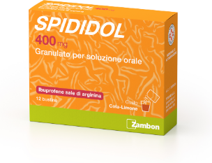 Spididol 400 mg Gusto Cola-limone 12 Bustine