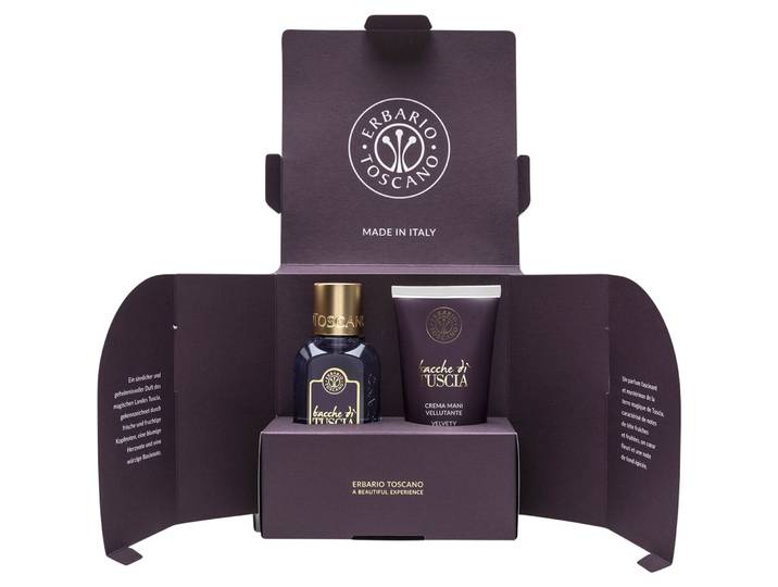 Erbario Toscano Erbario Geschenkbox Body Bacche di Tuscia, inkl. Shower Bath 125 ml + Hand Cream 100 ml - Farbe: violet - Material: Plastik - 236
