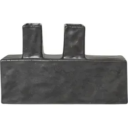 Koa Vase 17 cm schwarz