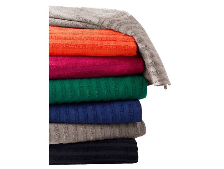 Handtücher WÄSCHEPUR, bunt (schwarz), 2 Stk., Walkfrottee, Walkfrottee, 100% Baumwolle, Handtücher, Handtücher