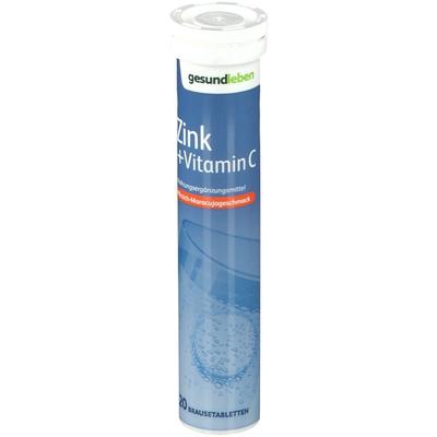 Gesund Leben Zink+Vitamin C Brausetabletten 10x 10x20 St