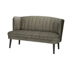 switch Küchensofa Samt  Rina ¦ braun ¦ Maße (cm): B: 180 H: 92 T: 76.0