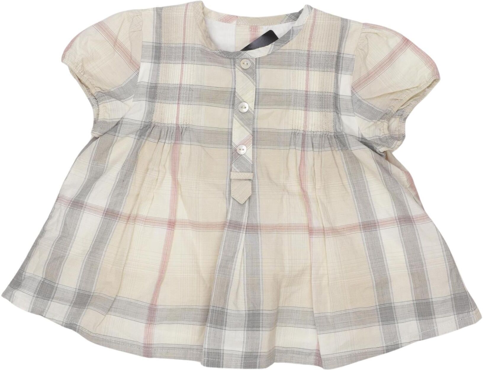 Burberry Mädchen Bluse, Mehrfarbig, Gr. EU 68, Baumwolle - Second Hand