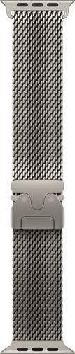 Apple Watch Milanaise Loop Armband 49 mm M Natur