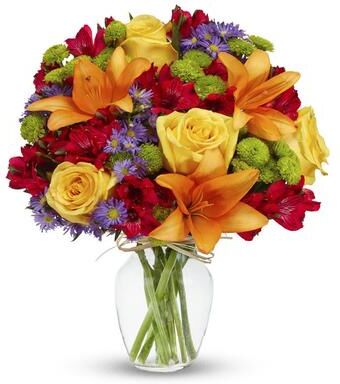 From You Flowers Flowers - Bursting with Joy Bouquet