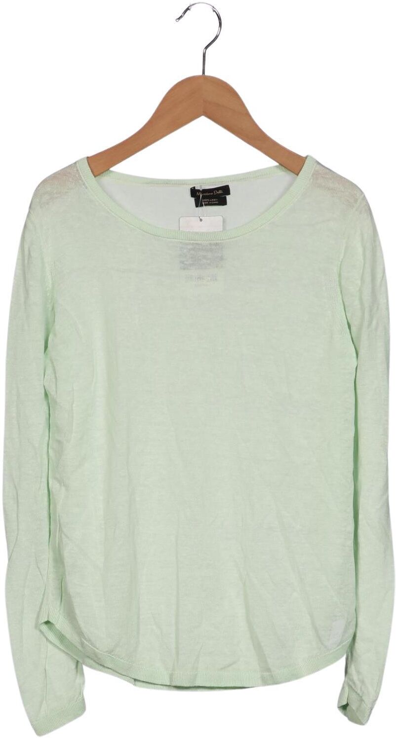 Massimo Dutti Damen Pullover, Hellgrün, Gr. XS, Leinen - Second Hand