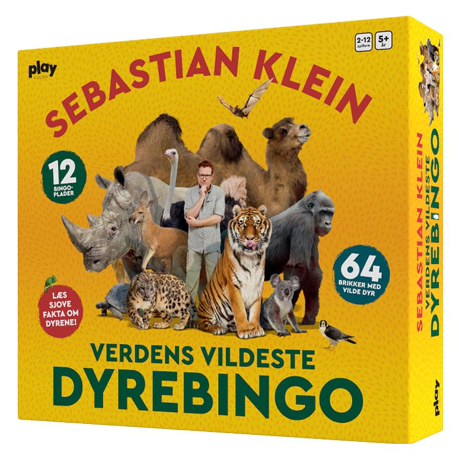 Carlsen Sebastian Klein - Verdens vildeste dyrebingo (CLR2586) (Deutsch) (CLR2586)