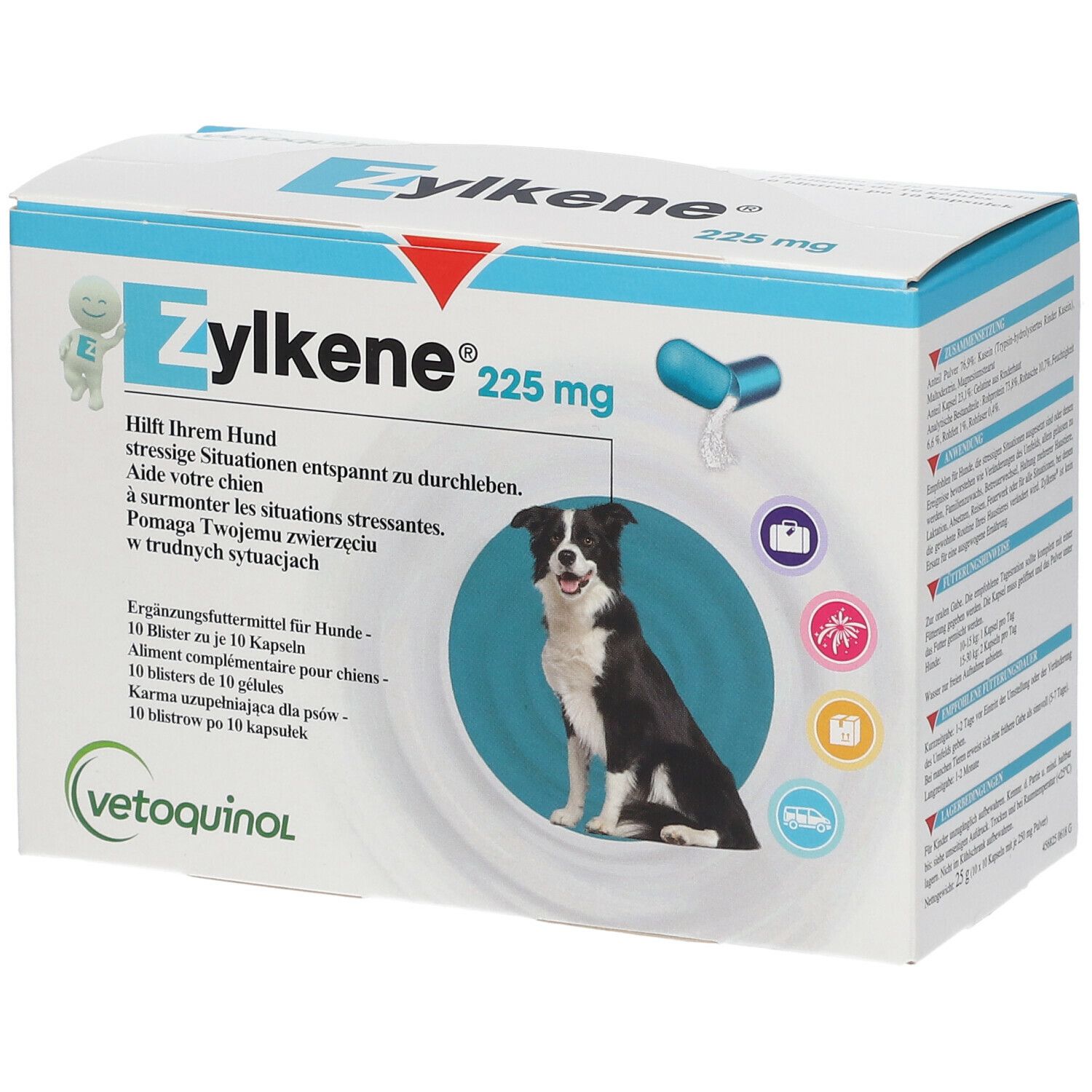 Zylkene Kapseln f.mittelgroße Hunde 100 St