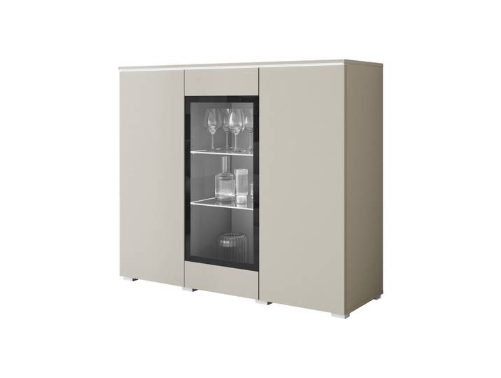 KOMMODE Vera 120 mit weißer LED Beleuchtung