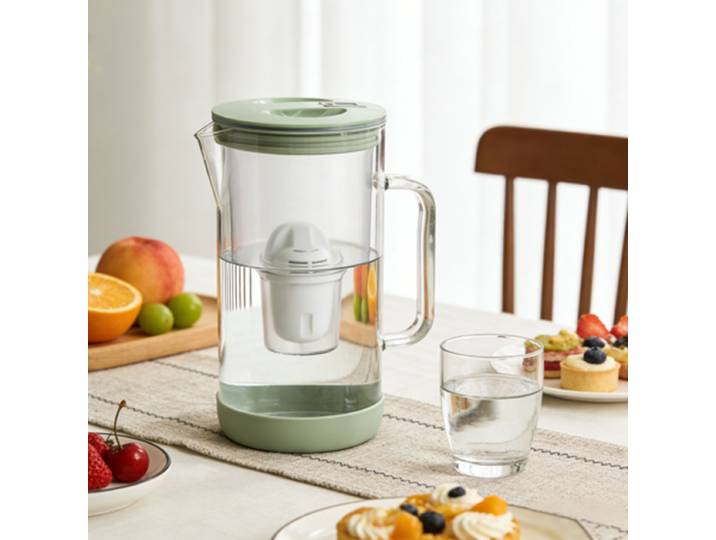 Freco 2,5 L glazen waterfilterkan