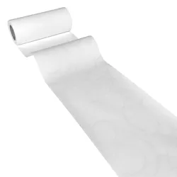JUNOPAX Papiertischläufer LOOP weiß 50m x 0,20m, nass- und wischfest