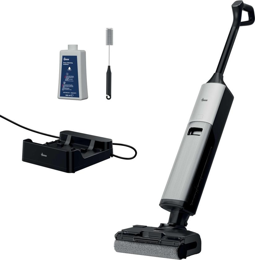 Hoover HW6 Ultra Clean HW600 011, Standstaubsauger, Beutellos, Schwarz, Grau, 0,75 l, 0,85 l, 0,75 l