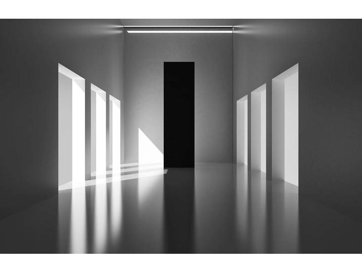 Fototapete PAPERMOON Photo-Art ANTONYUS BUNJAMIN (ABE), LICHT UND DIMENSION , bunt, B:5m L:2,8m, Vlies, Tapeten, Fototapete