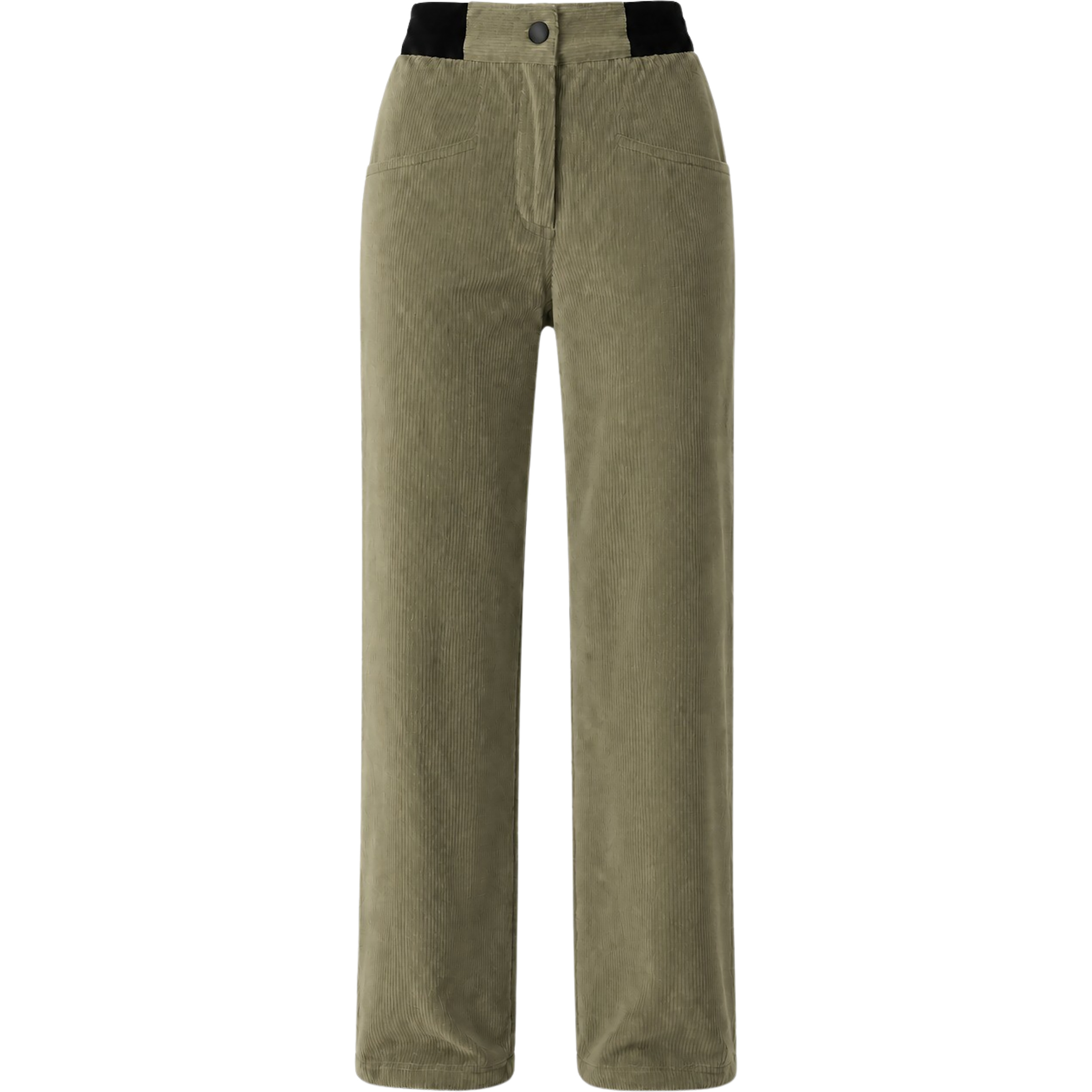 Rupe Rila Velvet Hose Damen Jeans & Freizeithose oliv Größe S Lifestyle Hautfreundlich