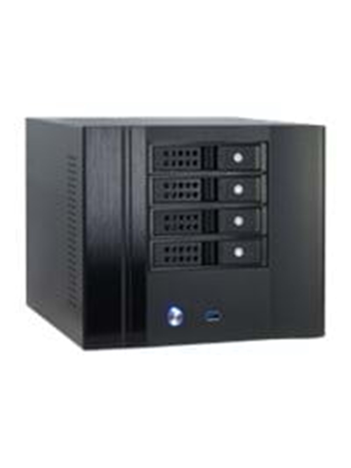 Inter-Tech IPC SC-4004 - Gehäuse - Ultra small form factor - Schwarz