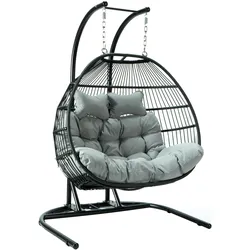 Endorphin, Hängematte,  Hängesessel Twin mit Gestell und Polster Expressversand (250 kg)