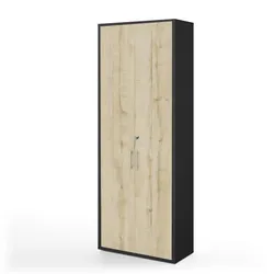 Mäusbacher Aktenschrank Big Profi Office Dekor Anthrazit / Birke