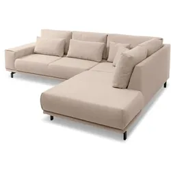 filippo Ecksofa Renzo Stoff Beige