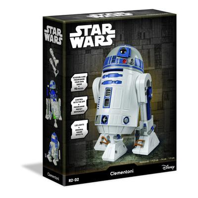 Roboter CLEMENTONI "Star Wars - R2-D2 Roboter", weiß (bunt), Roboter, Kinder