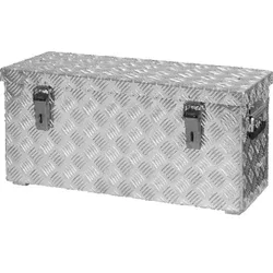 Alu Transportkiste 628x275x280mm Riffelblech 48 Liter