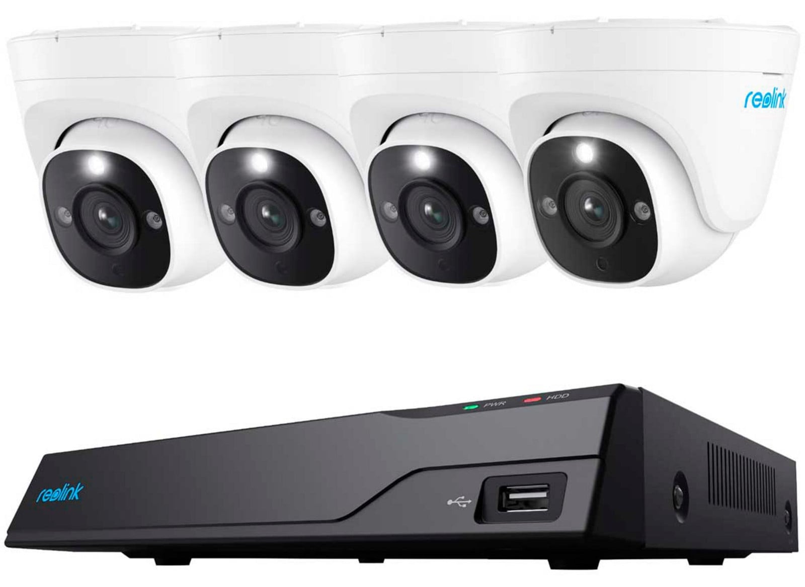 Reolink NVS8-8MD4 Videobewakingssysteem, bekabeld, 8 kanalen, model PS4KD01-8
