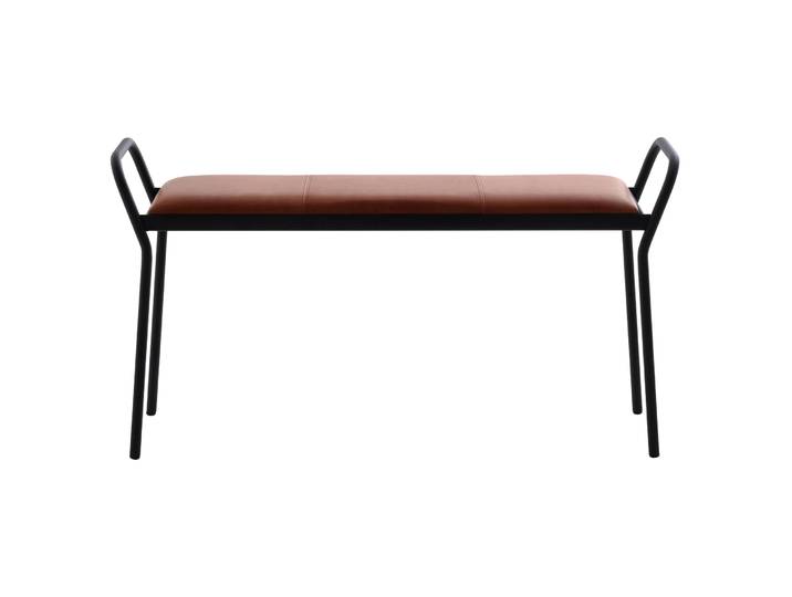 Maze Tabouret Anytwo Noir-cognac vintage