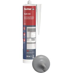 Fischer Maleracryl Multi AC, 53111, grau, Innenbereich, 310ml