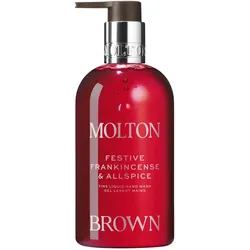 300ml MOLTON BROWN Festive Frankincense & Allspice Fine Liquid Hand Wash
