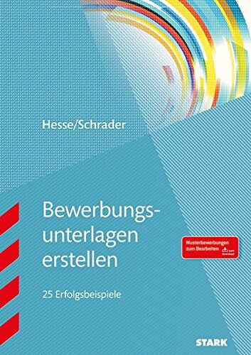 Jürgen Hesse - Hesse/Schrader: Bewerbungsunterlagen erstellen - Preis vom 09.10.2026 07:28:09 h