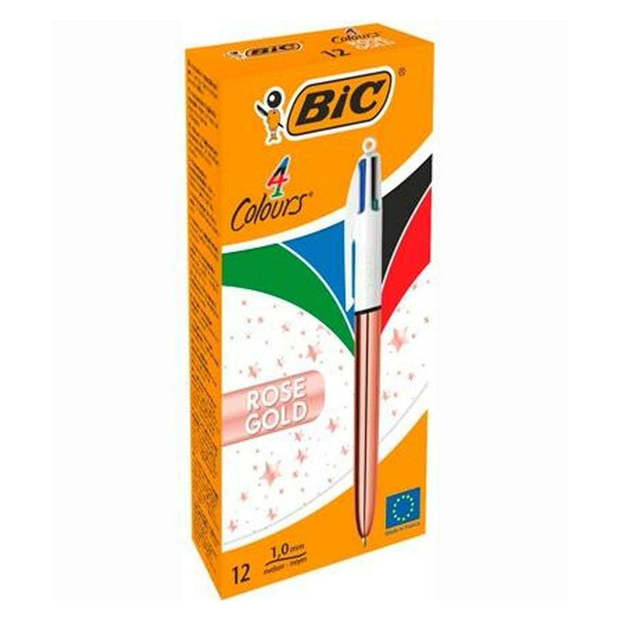 Bic Kugelschreiber Rosegold 1mm 951737 4 colours (12x) (504894)