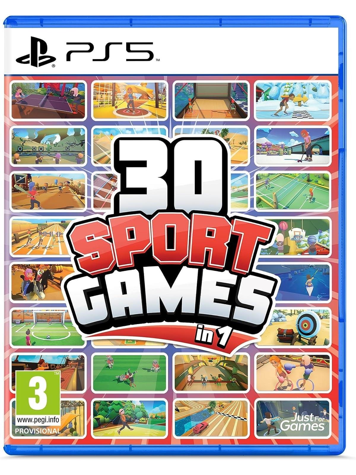 30 Sport Games in 1 - Sony PlayStation 5 - Sport - PEGI 3