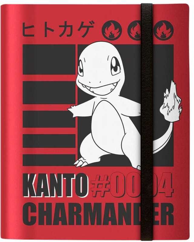 Pokémon: Charmander 9-Pocket PRO-Binder by Ultra PRO, 9-Pocket Page Layout, Stores up to 360 Cards, Archival-Safe