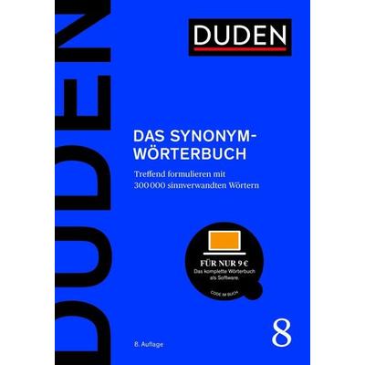 Duden – Das Synonymwörterbuch, Gebundene Ausgabe von , Duden ein Imprint von Cornelsen Verlag GmbH, 978-3-411-04088-9