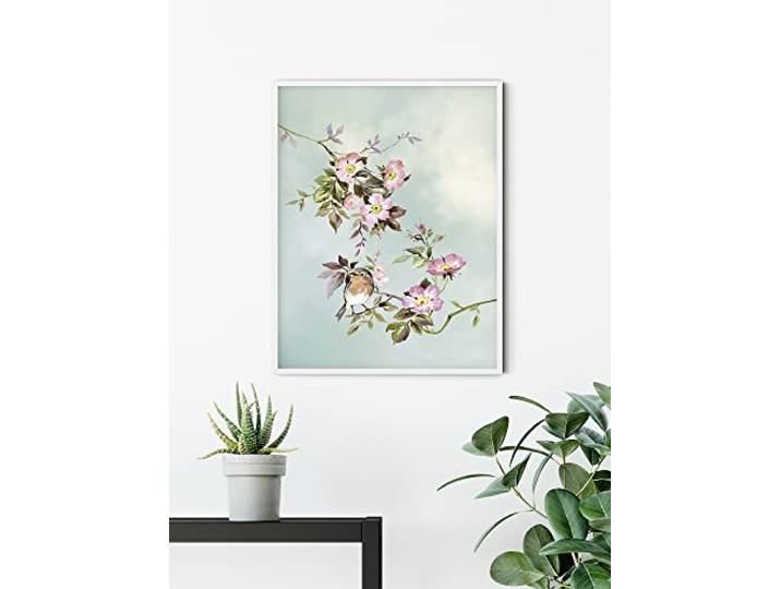Komar Wandbild - Salutations du Matin - Größe: 50 x 70 cm - Poster, Kunstdruck, Dekoration, Wohnzimmer, Schlafzimmer (ohne Rahmen)
