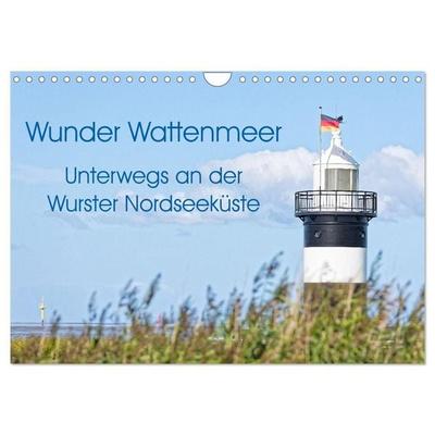 Wunder Wattenmeer - unterwegs an der Wurster Nordseeküste (Wandkalender 2027 DIN A4 quer), CALVENDO Monatskalender