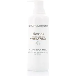Bruno Vassari, Bodylotion, Senses Coconut Oil Hydrating Body Milk Morning Evening - 400 Ml (Körpermilch, 400 ml)