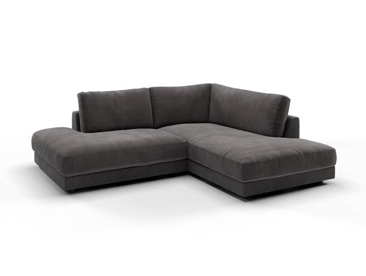 Candy High End 2.0 Ecksofa Cord/Tonnentaschenfederkern