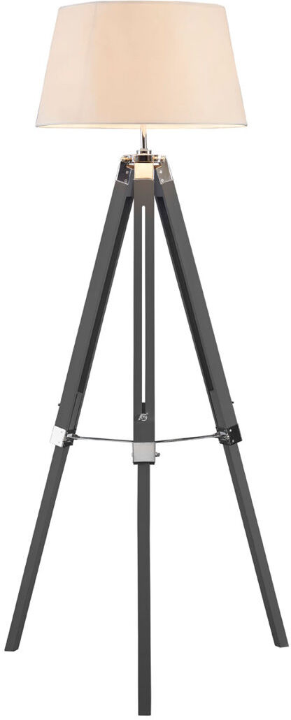 Fjørde & Co StowtheWold 144 H cm Tripod Floor Lamp Grey 144cm H X 48cm W X 48cm D