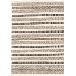 Pergamon, Teppich, Natur Teppich Wolle Rana Streifen (120 x 180 cm)